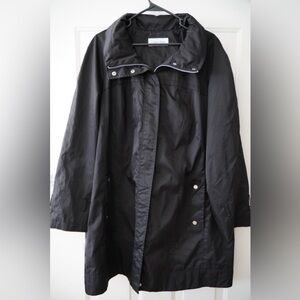 Calvin Klein Black Trench Coat